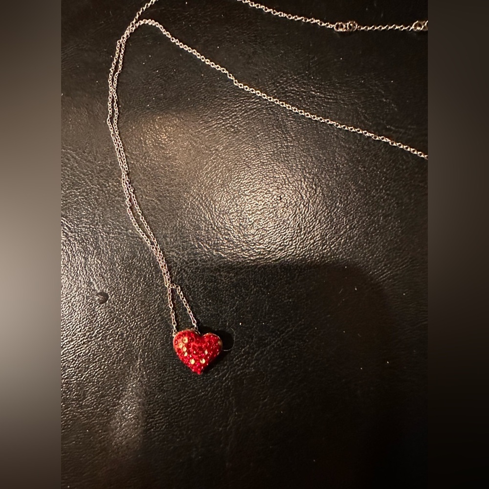 Swarovski Crystal Heart Necklace - Picture 2 of 6